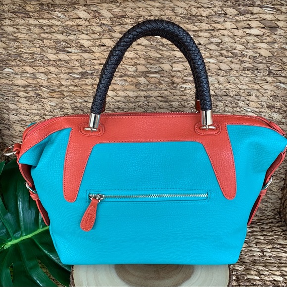 New Amrita Singh Color Block Handbag - Picture 3 of 16